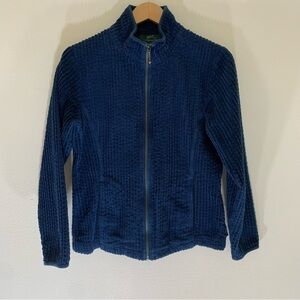 WOOLRICH Deep Blue corduroy Teddy Jacket